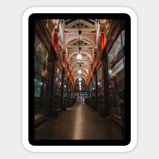 The Royal Arcade - London Sticker by Scala Ad Astra Forum